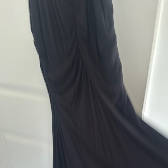 Sky black Sleeveless Scoop Neck Gown - Picture 4 of 6